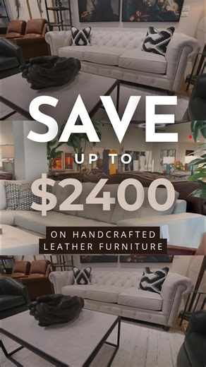 🎉 It’s here — the 𝐁𝐢𝐠𝐠𝐞𝐬𝐭 𝐒𝐚𝐥𝐞 𝐨𝐟 𝐭𝐡𝐞 𝐘𝐞𝐚𝐫 at Texas Leather Interiors! Save 𝐮𝐩 𝐭𝐨 $𝟐,𝟒𝟎𝟎 on premium handcrafted leather furniture, plus enjoy 𝐍𝐎 𝐢𝐧𝐭𝐞𝐫𝐞𝐬𝐭 𝐟𝐢𝐧𝐚𝐧𝐜𝐢𝐧𝐠! Transform your home with 𝐡𝐚𝐧𝐝𝐜𝐫𝐚𝐟𝐭𝐞𝐝 𝐥𝐮𝐱𝐮𝐫𝐲 during our 𝐁𝐥𝐚𝐜𝐤 𝐅𝐫𝐢𝐝𝐚𝐲 𝐒𝐚𝐥𝐞 — showcasing 𝟏𝟎𝟎% 𝐓𝐨𝐩 𝐆𝐫𝐚𝐢𝐧 𝐚𝐧𝐝 𝐅𝐮𝐥𝐥 𝐆𝐫𝐚𝐢𝐧 𝐋𝐞𝐚𝐭𝐡𝐞𝐫 𝐟𝐮𝐫𝐧𝐢𝐭𝐮𝐫𝐞, proudly made in the 𝐔𝐒𝐀! Choose from hundreds of colors and styles, or create 