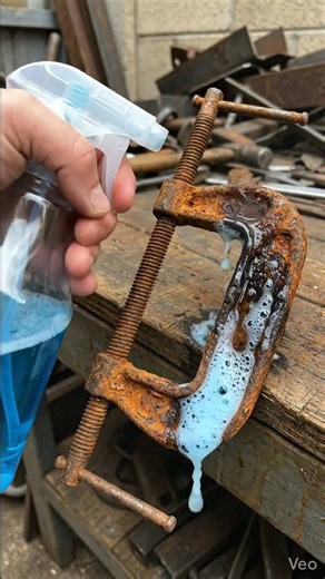 Ultimate ASMR Cleaning: Restoring Rusty Iron to Its Glory #asmr