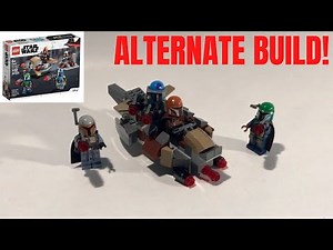 LEGO Mandalorian Battle Pack Alternate Build + Tutorial (75267)