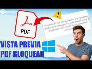 ❗ No Se Puede Previsualizar PDF en Windows 11 Después de Actualizar | 5 Soluciones 2026