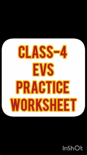 class-4 evs chapter -1 question answer and worksheet #exam #practicepaper#class1to 5#cbse&cbseboard