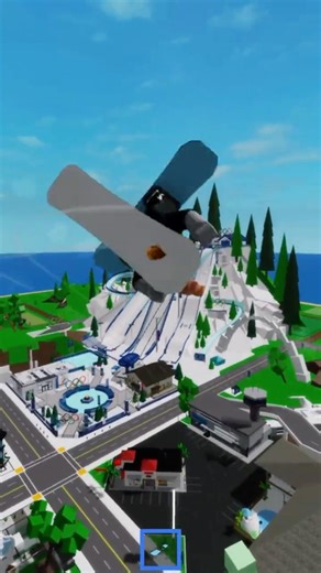 This shouldn’t work… 🏂🚁 #brookhaven #roblox