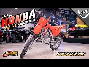 Walkaround | 2025 Honda® CRF125F Big Wheel