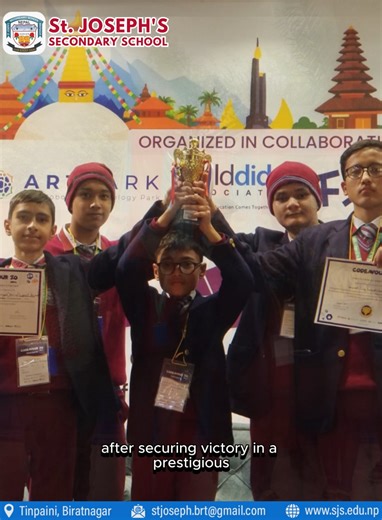 Codeavour Journey:This video captures more than just moments, it reflects dedication, teamwork, and the courage to dream big. Every step in this journey represents learning, innovation, and the effort to turn ideas into reality. Proud of how far we’ve come and excited for what lies ahead. This is not just an achievement, it’s the beginning of something greater.✨ #stjosephschool #learningbeyondtheclassroom