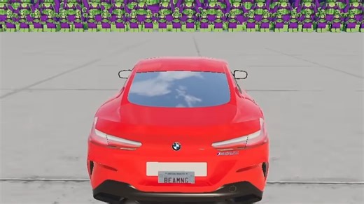 Big & Small Cars vs Big & Small LEGO Hulks