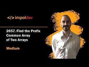 Find the Prefix Common Array of Two Arrays | LeetCode 2657 - Python