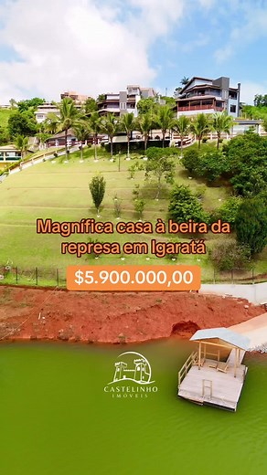 Casa à Venda na Represa em Igaratá