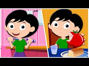 daily routines song | original song | nursery rhymes | kids songs | childrens rhymes | kids tv