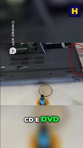 How to Remove DVD Drive from Laptop 📀💻 #notebook #computer #dvd #hardware #computer