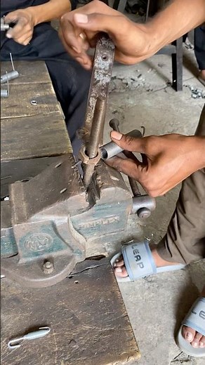 Crafting Swing Spring Hooks – Precision Metalwork in Action