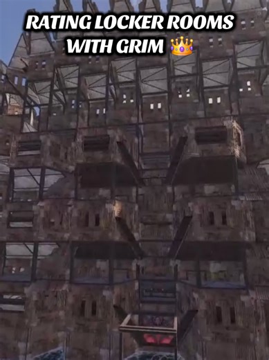 Rating Locker Rooms in Rust Gameplay with Grim