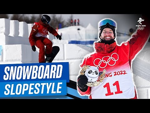 🏂 Max Parrot's unbelievable run to win slopestyle gold!🥇