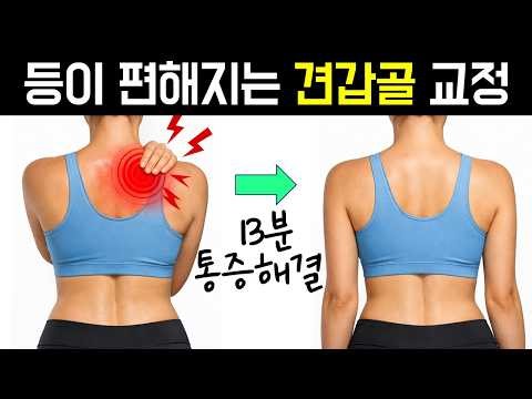 [Scapular Pain Special] "Gently Relieves Your Stiff Back." Corrective Exercises to 100% End the W...