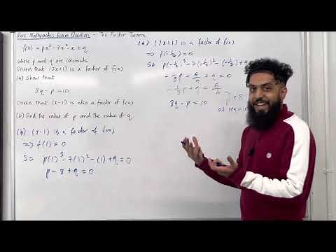 Pure Maths EQ - The Factor Theorem