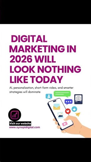 Digital Marketing in 2026 Will Change Everything 🚀 #DigitalMarketing #Marketing2026 #AIMarketing