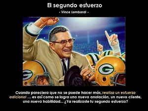 EL SEGUNDO ESFUERZO VINCE LOMBARDI