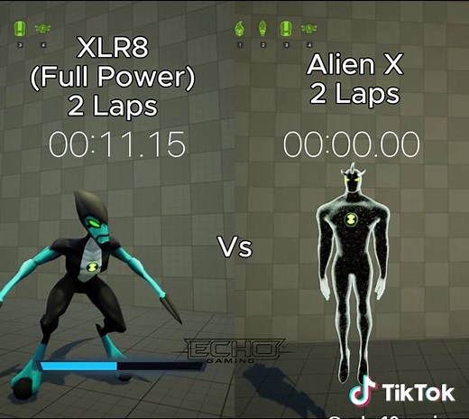XLR8 vs Alien X in Ben 10 Game Part 4