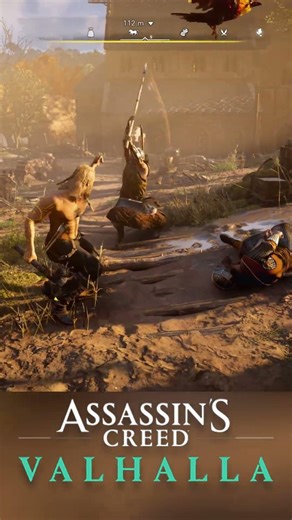 double sliding AC Valhalla #assassinscreedvalhalla #assassinscreed #gameplay