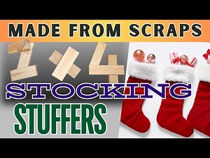 DIY Stocking Stuffers from Scrap Wood - Sell for $$