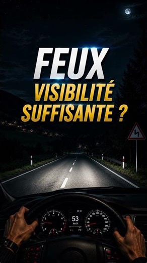 Erreur fréquente au Code de la Route : Feux allumés = visibilité suffisante ?