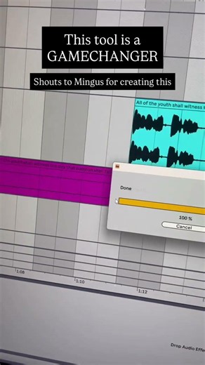 OMG, this tool is an Ableton TIMESAVER...