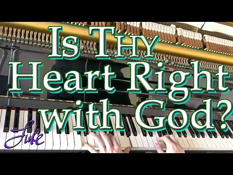 Is Thy Heart Right with God / E.A. Hoffman • classic Christian church hymn performed by Luke Wahl