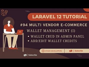 Laravel 12 Tutorial #94 | Wallet Management (I): Add/Edit Wallet Credits in Admin Panel