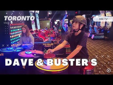 Dave & Buster's at Vaughan is a family-friendly place offering food & arcade games