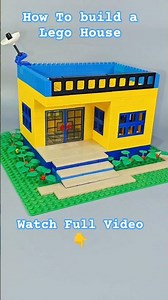 How To Build a Lego House 🏠| LEGO creations #shorts #shortvideo #shortsviral #viralshort #lego
