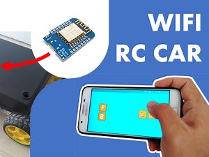 Wifi RC Car with RemoteXY