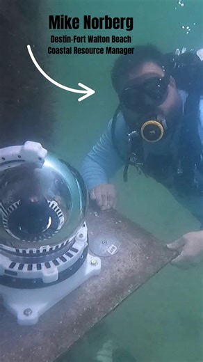 Destin-Fort Walton Beach in collaboration with Okaloosa Island Pier staff now have a LIVE underwater camera at the end of the Pier on beautiful Okaloosa Island in beautiful Destin-Fort Walton Beach. >>> https://bit.ly/LiveOkaloosaPierCam | Okaloosa Board of County Commissioners