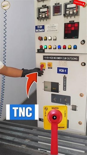 VCB spring charge motor working #electrical