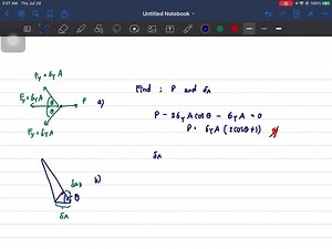 SOLVED:The three bars are pinned together and subjected to the load… | Numerade