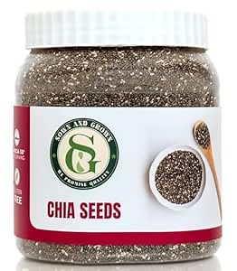 Sown-and-Grown Chia Seeds- 2 lbs, 32Oz | Omega-3, Non-GMO, Keto Friendly, Source of Fiber and Chia Seeds for Weight Management