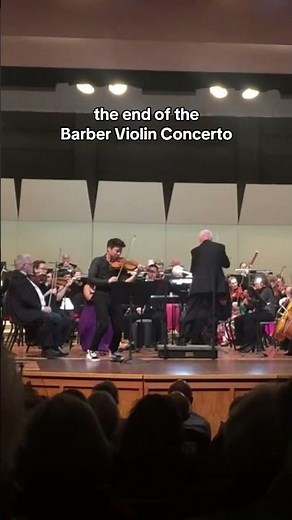 The Barber Violin Concerto is such a stand-out 🎻