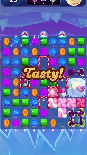 Candy Crush Striped Candy Trick 🍬 | Powerful Combo Gameplay 🔥