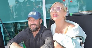 'Dancing With the Stars' Pro Sharna Burgess Shows Stunning Grin During Pool Day With Brian Austin Green