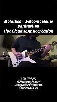 Metallica - Sanitarium Live Tone Recreation