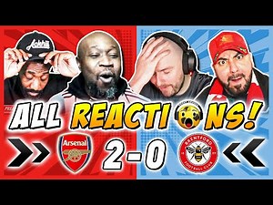Arsenal and Rivals & Haters Fan Reactions to Arsenal 2-0 Brentford | Premier League Fan Reactions