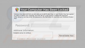 Product Key Has Expired Scam