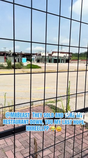I stood outside today and watched them tear down my restaurant. The same place I dreamed about, prayed over, stressed over, and planned for. Years of work, sacrifices, and “one day we’re gonna make it” moments came down piece by piece right in front of me! 🏚️ But if yall know me, then yall know quitting ain’t in my vocabulary! One Spunky Spud was never just a building. It’s the people, the dream, the hustle, and every single person that’s supported us along the way. 🚚🥔 @MrBeast , if this some