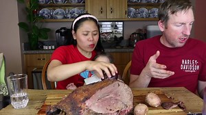 FIRST TIME EATING CANADA GOOSE | Daryl and Liz Foodie