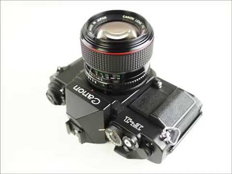 How to use Canon new F 1