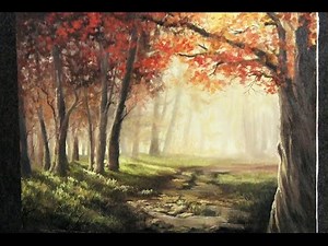 Autumn Sunlight | Paint with Kevin Hill