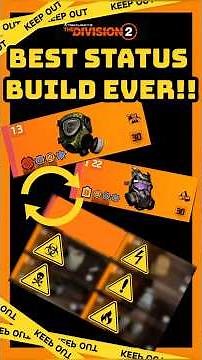 The Division 2 : Catalyst Mask Overpowered Status Effect Build #thedivisiongame #gaming #ubisoft