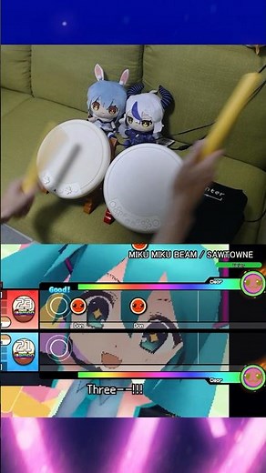 [Drum] MIKU MIKU BEAM ♥ (feat. Hatsune Miku) - ‪@SAWTOWNE‬ | VOCALOID SONG 🥁