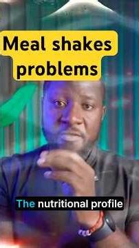 Why Meal Replacement Shakes Don't Work #meditation #shorts #shortvideos