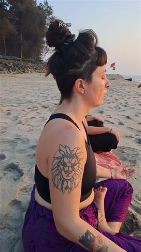 Sunset Beach Meditation 🌅 | Guided Evening Meditation in Goa | Agastya Yoga Village