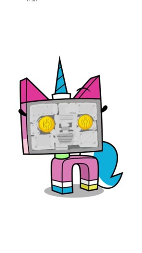 Princess Unikitty's Head Anatomy #unikitty #cute