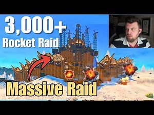 THE LARGEST MERGE RAID I'VE SEEN in 2026 - Rust Raid Cam